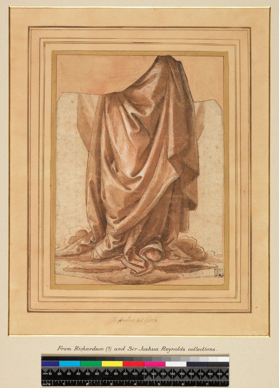 Studio di drappeggio da Raffaellino del Garbo