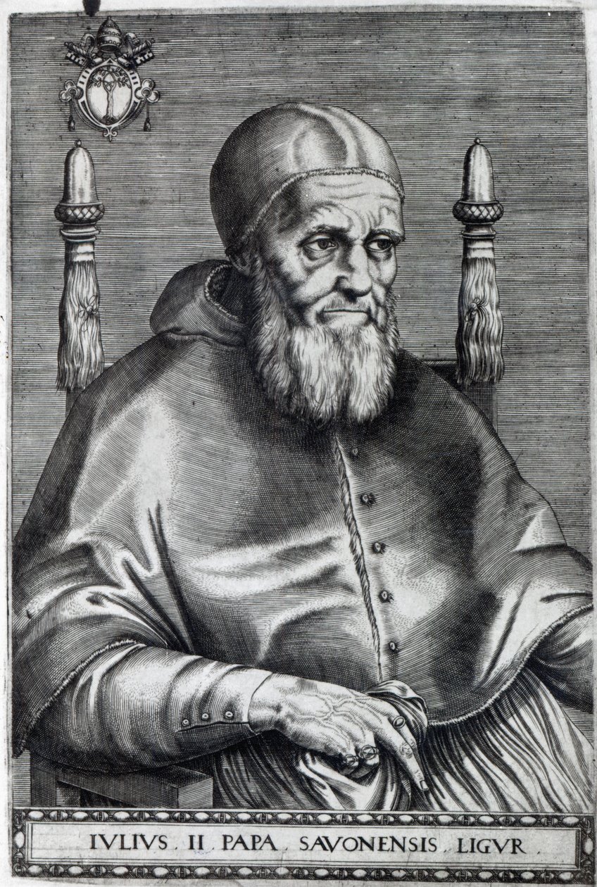 Papa Giulio II da Raffaello Sanzio Raphael
