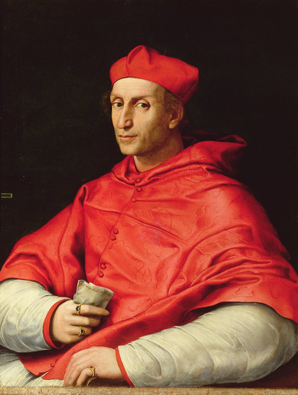 Ritratto del Cardinale Dovizzi de Bibbiena da Raffaello Sanzio Raphael