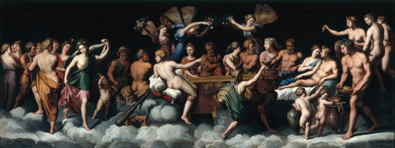 Il Banchetto degli Dei da Raffaello Sanzio Raphael