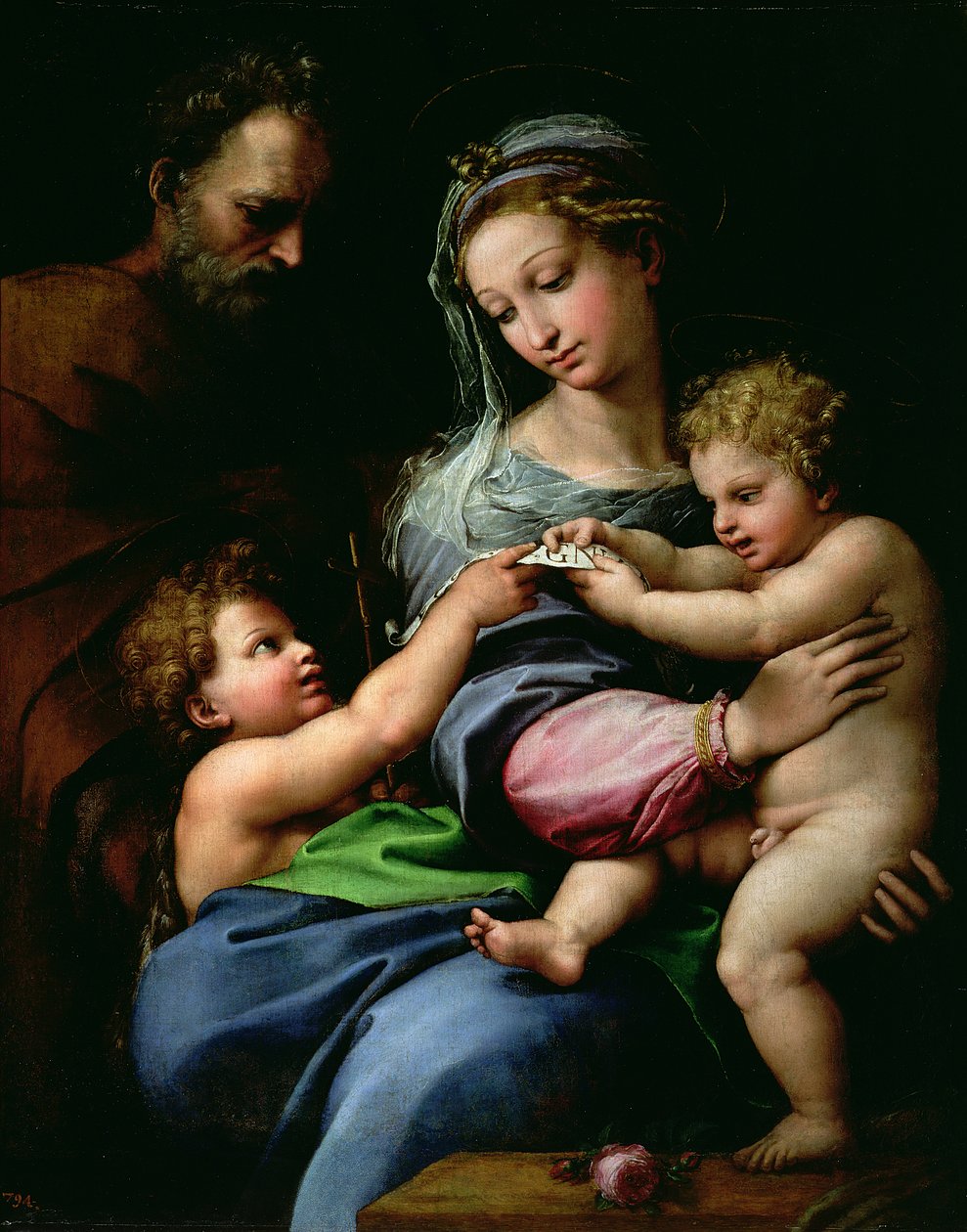 La Vergine della Rosa, c.1518 da Raffaello Sanzio Raphael