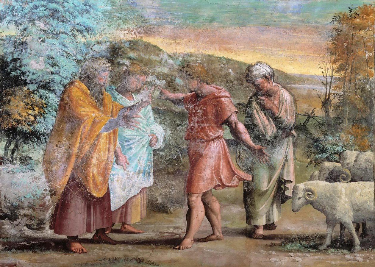 Decorazione della Loggia (affresco) da Raffaello Sanzio Raphael