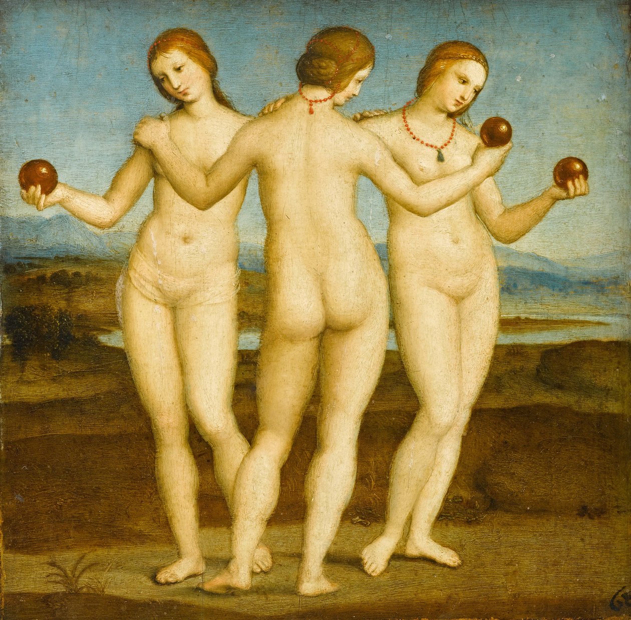 Le tre Grazie da Raffaello Sanzio Raphael