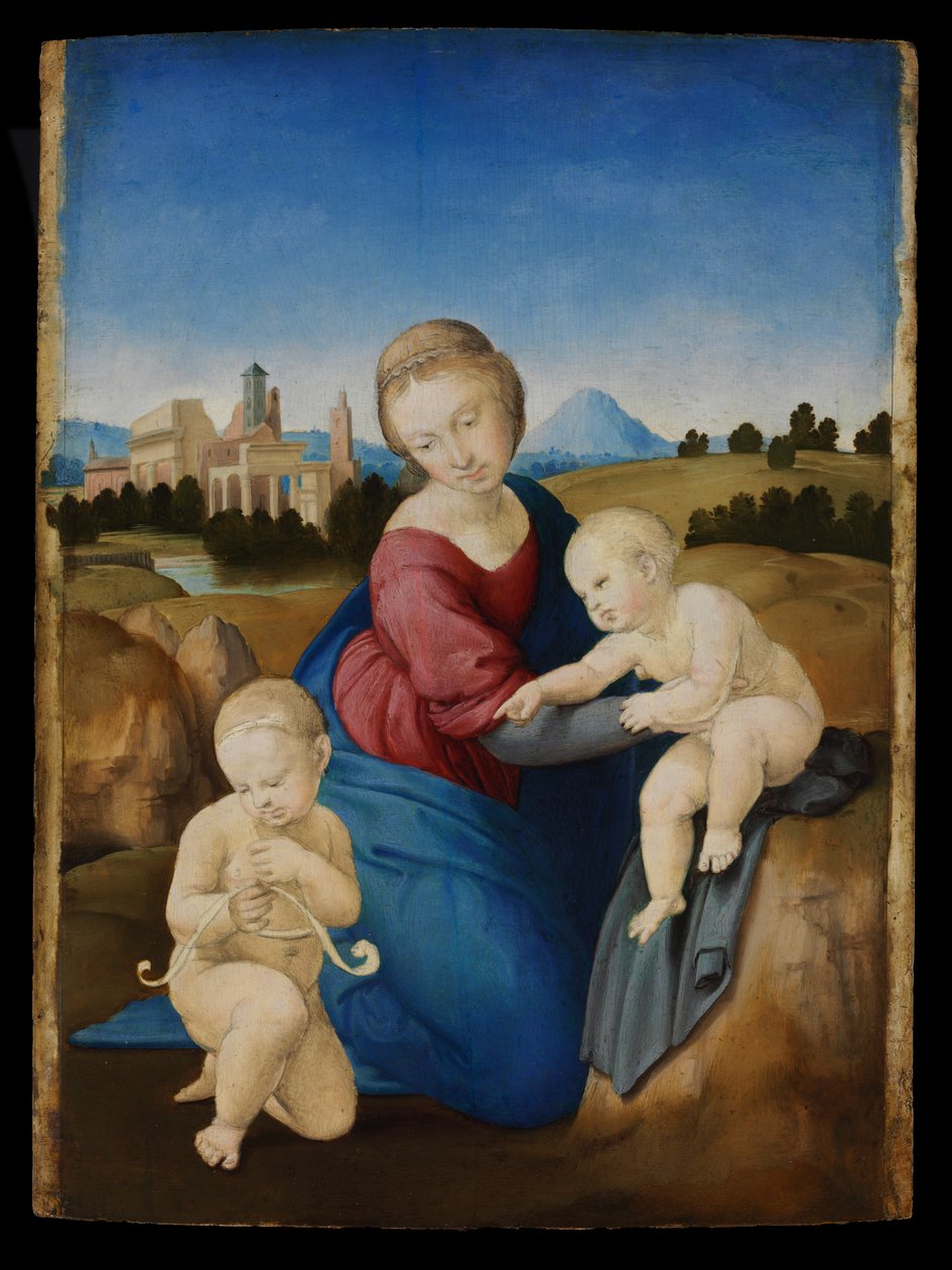 Madonna e Bambino con il Bambino San Giovanni da Raffaello Sanzio Raphael