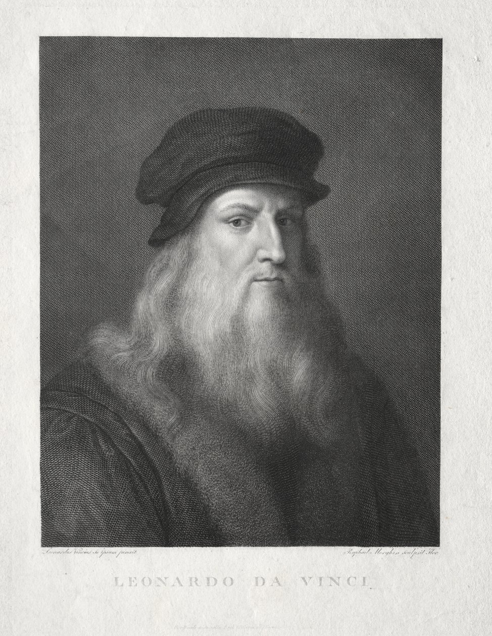 Leonardo da Vinci da Raffaello Morghen