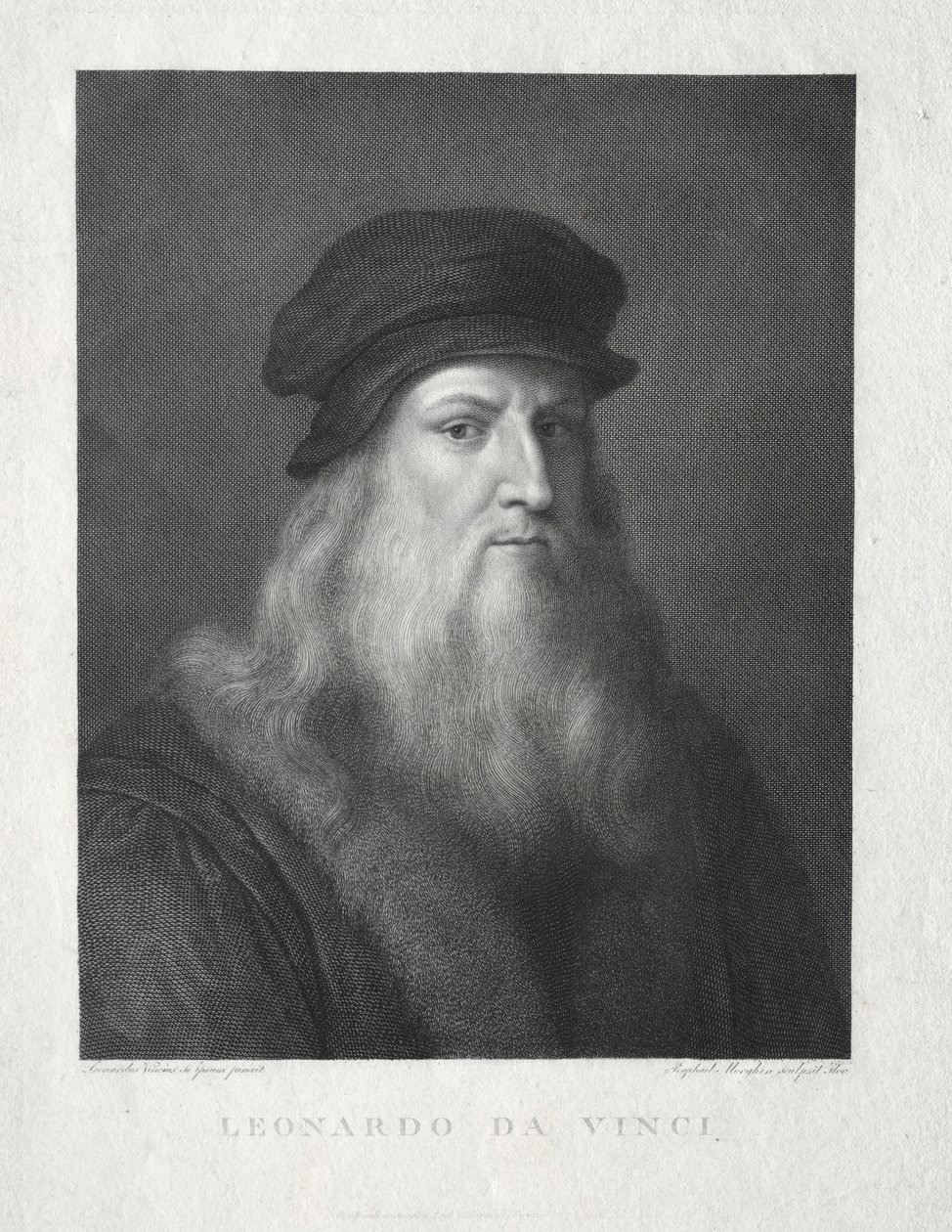 Leonardo da Vinci da Raffaello Morghen