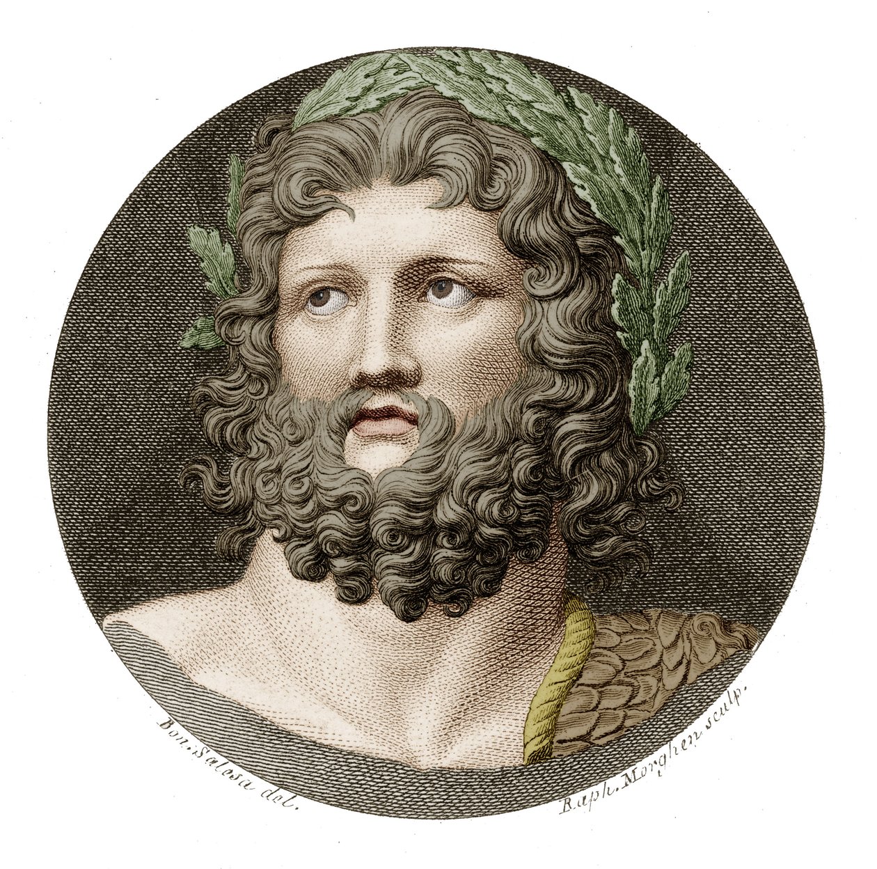 Zeus da Raffaello Sanzio Morghen