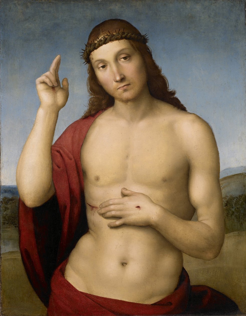 Cristo benedicente da Raffaello Sanzio Raphael