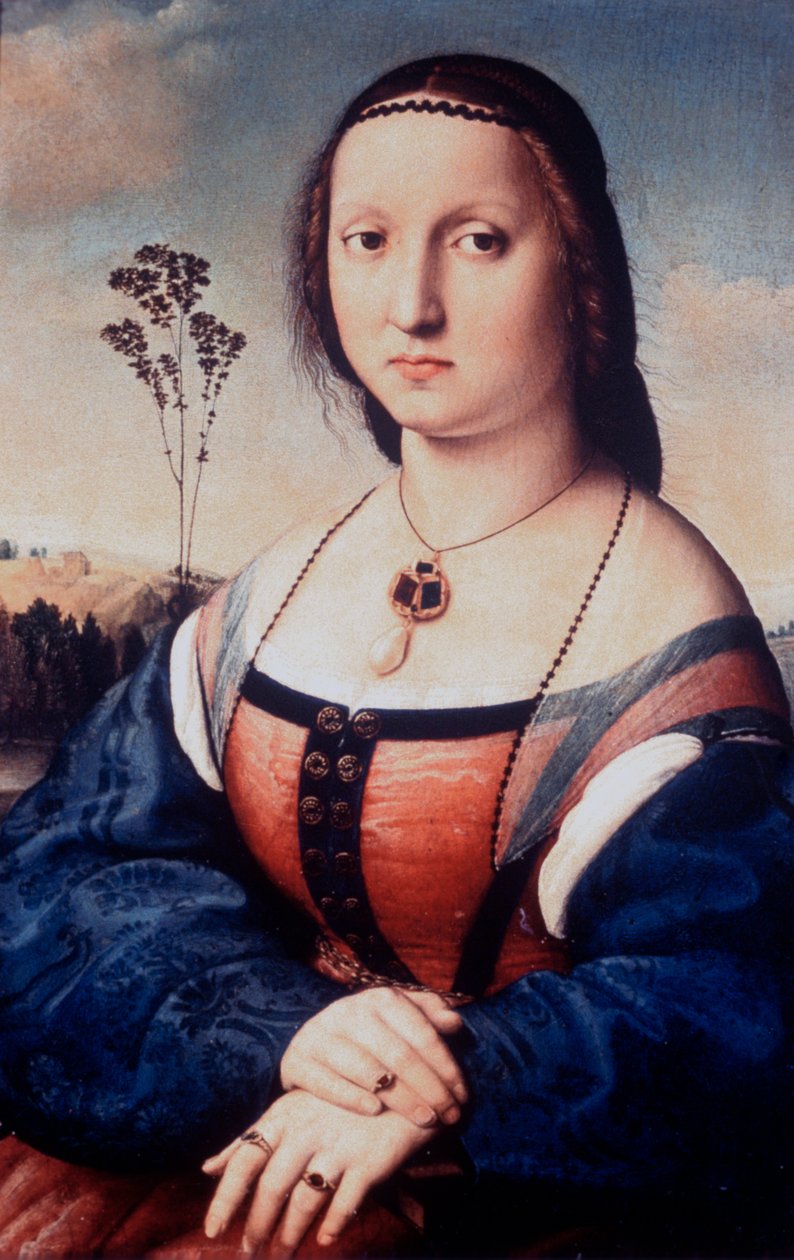 Ritratto di Maddalena Doni da Raffaello Sanzio Raphael