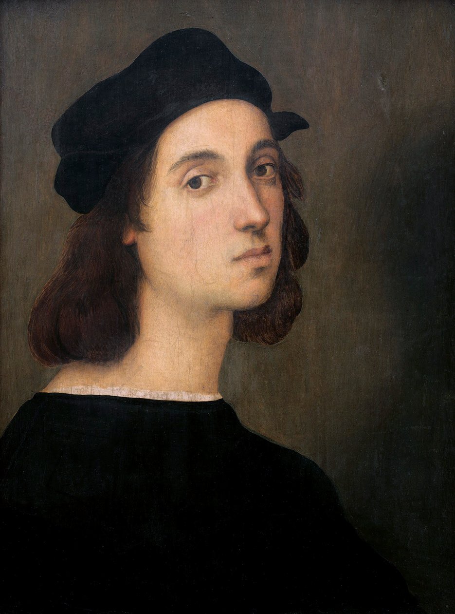 Autoritratto, 1505-1506 da Raffaello Sanzio Raphael