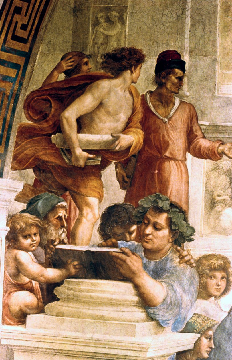 La Scuola di Atene, 1509 da Raffaello Sanzio Raphael