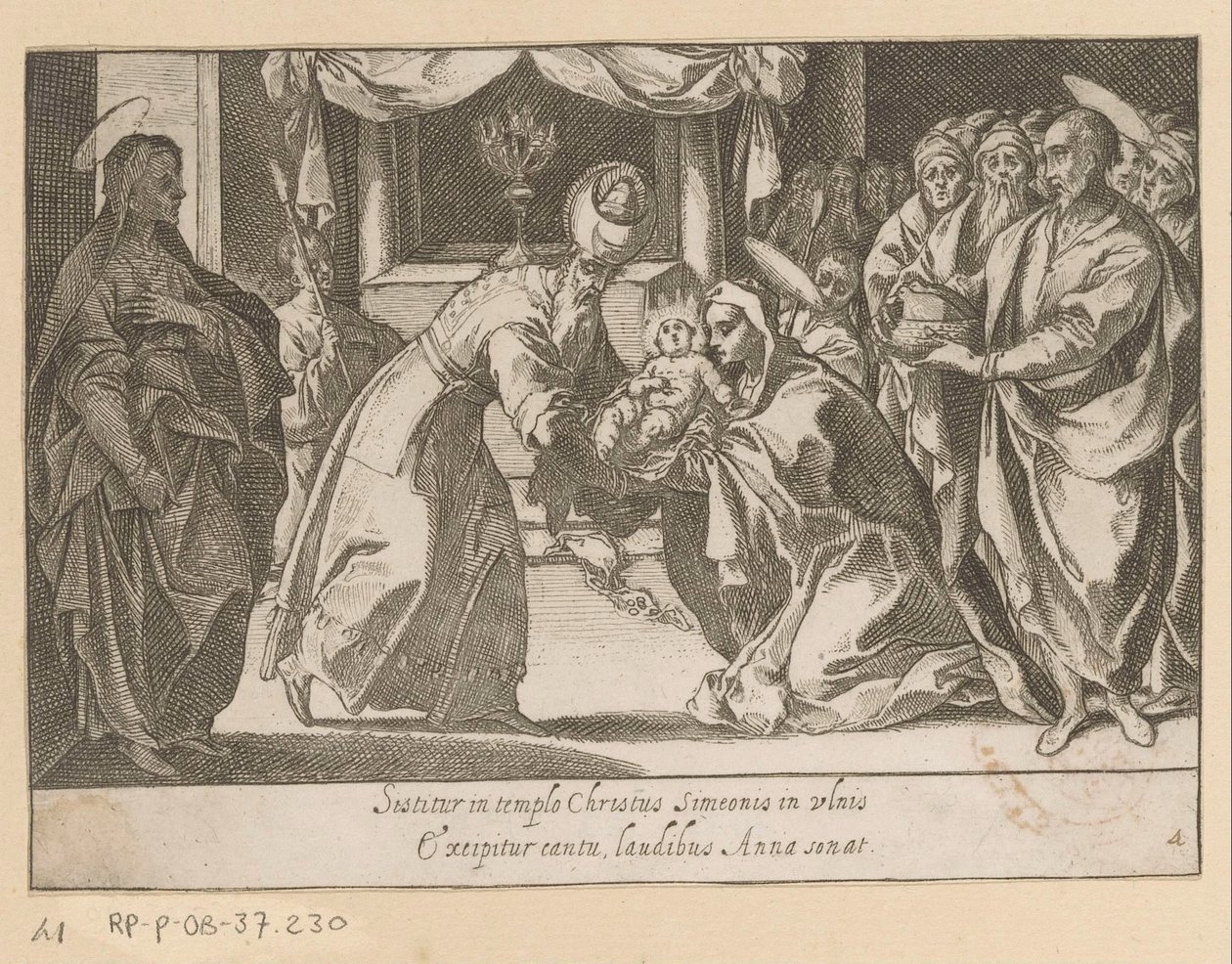 Presentazione di Cristo al tempio da Raffaello Schiaminossi