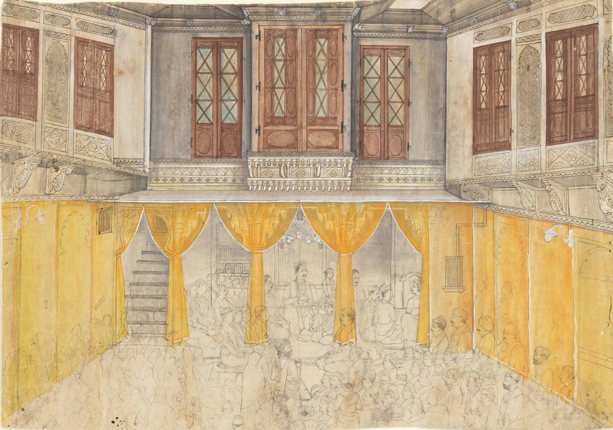 Interno del palazzo da Ragunath