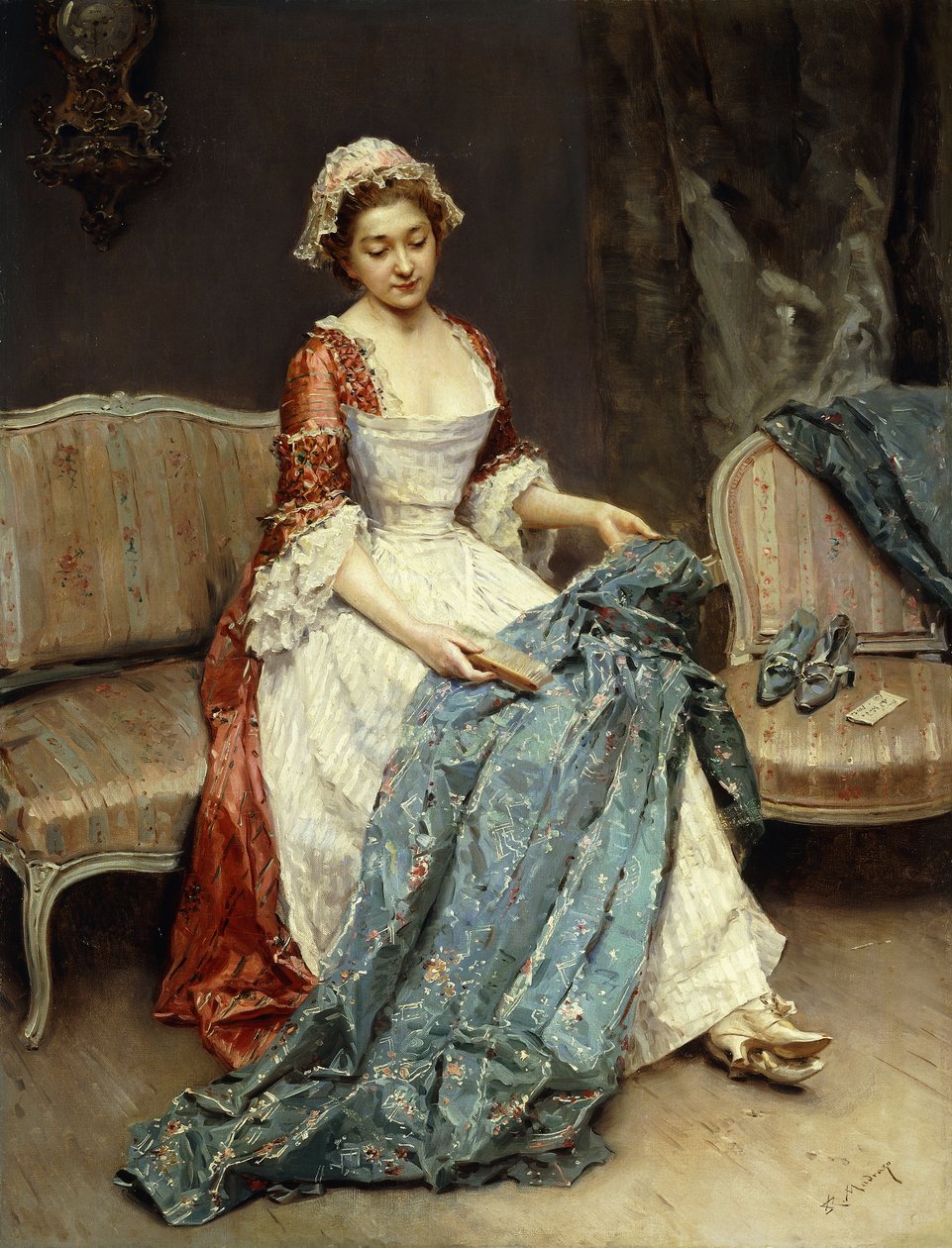 Dopo il ballo da Raimundo de Madrazo y Garreta