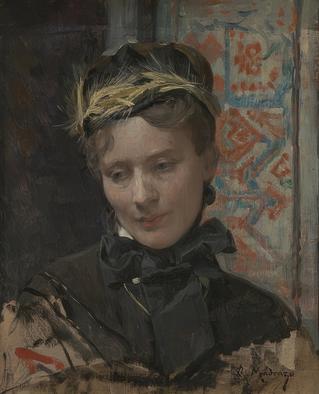 Ritratto di una signora da Raimundo de Madrazo y Garreta