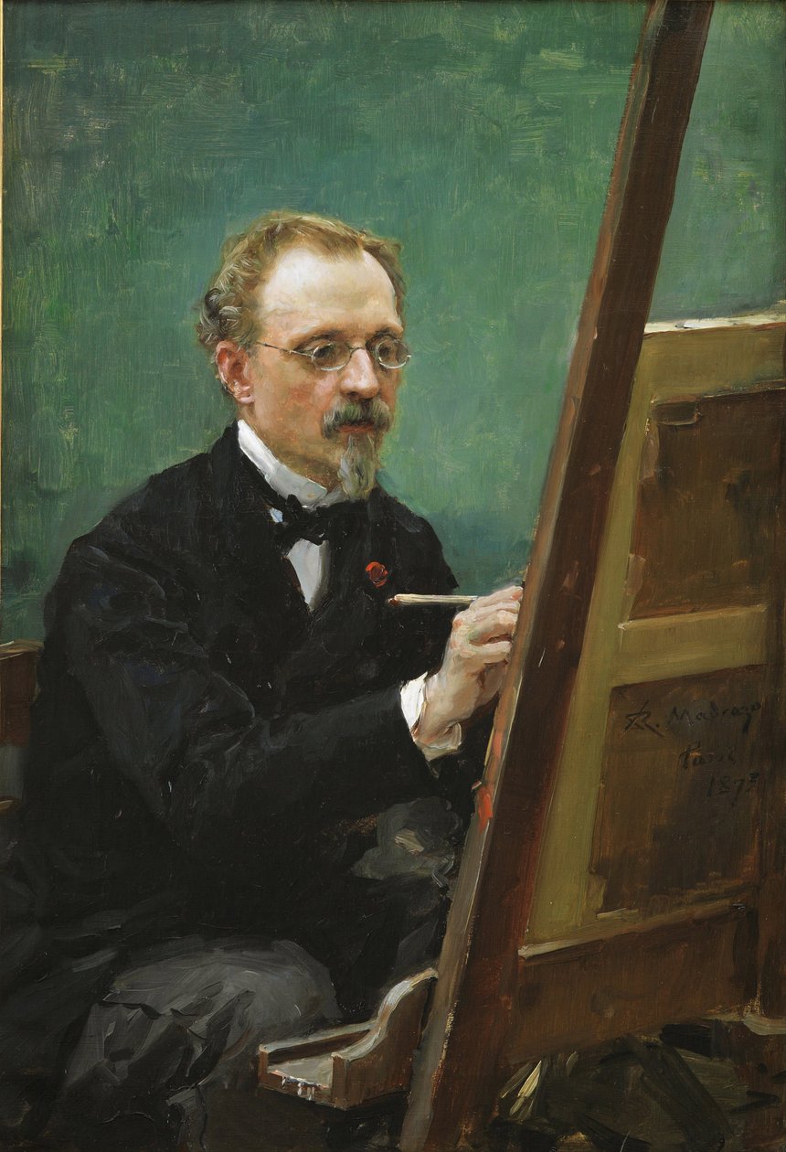 Ritratto di Federico de Madrazo da Raimundo de Madrazo y Garreta