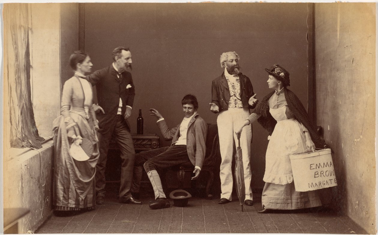 Gruppo elegante, Indore I da Raja Deen Dayal