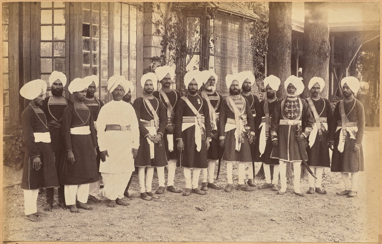 Servitori di Sua Eccellenza, il governatore del Punjab da Raja Deen Dayal