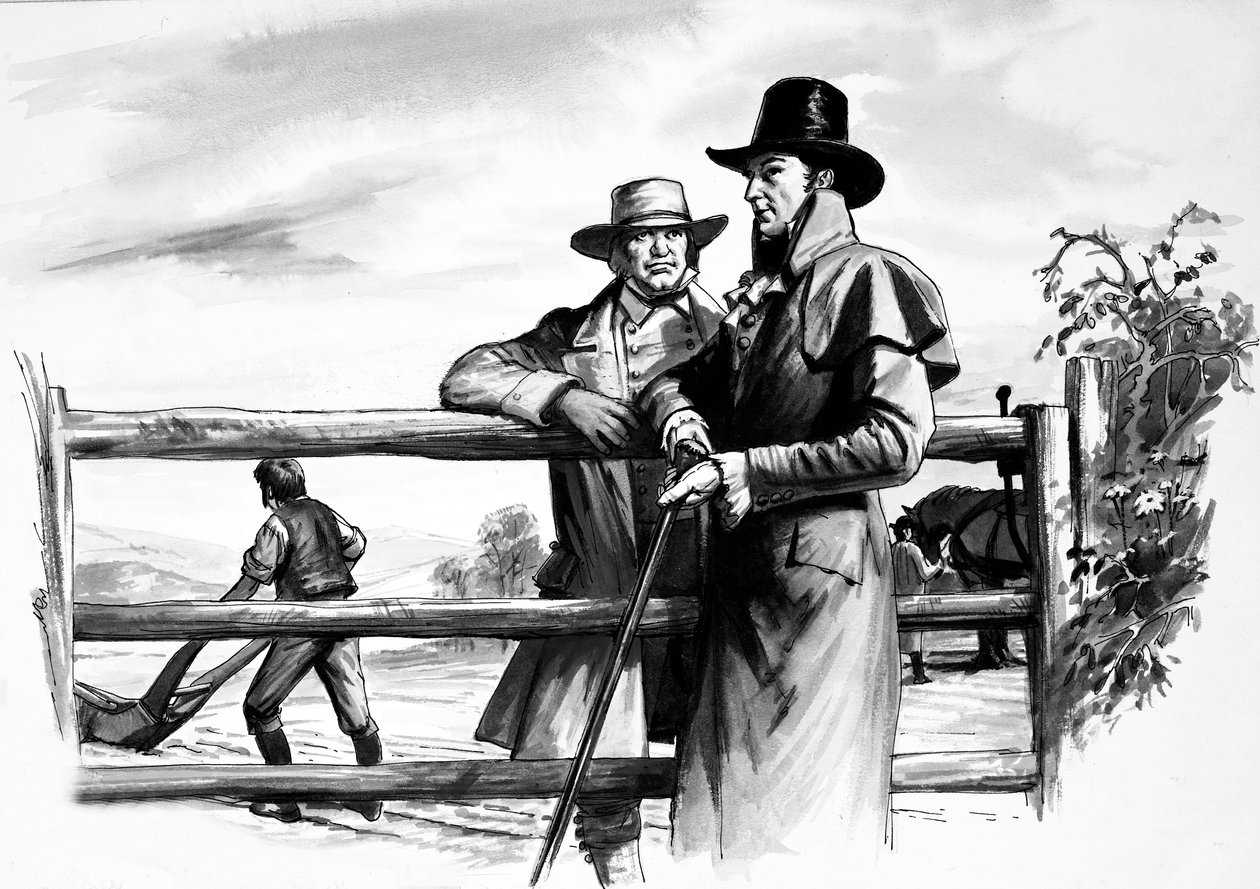 William Wordsorth nel suo paese natale, il Cumberland da Ralph Bruce