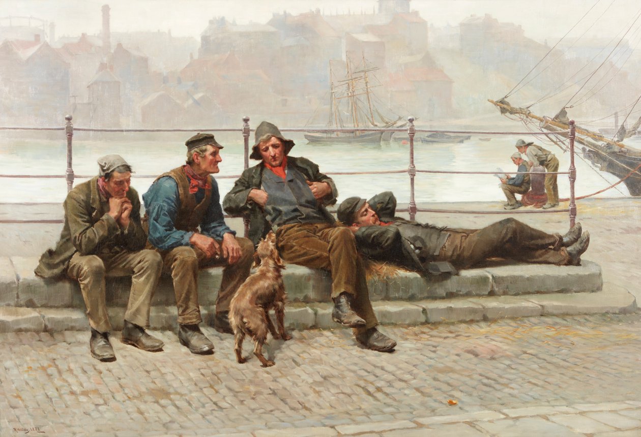 Disoccupato, 1888 da Ralph Hedley