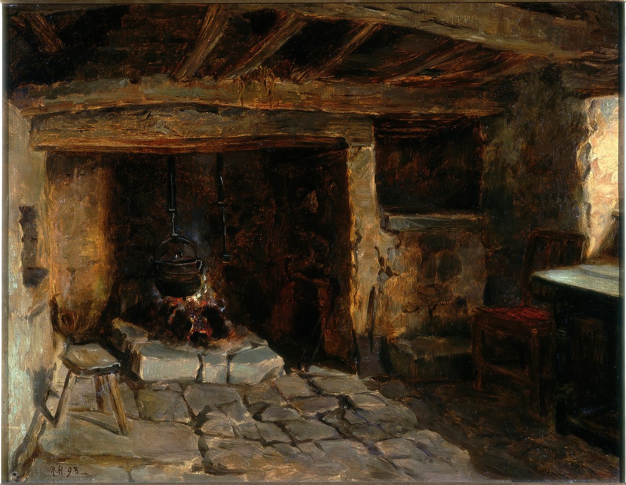 La vecchia cucina da Ralph Hedley