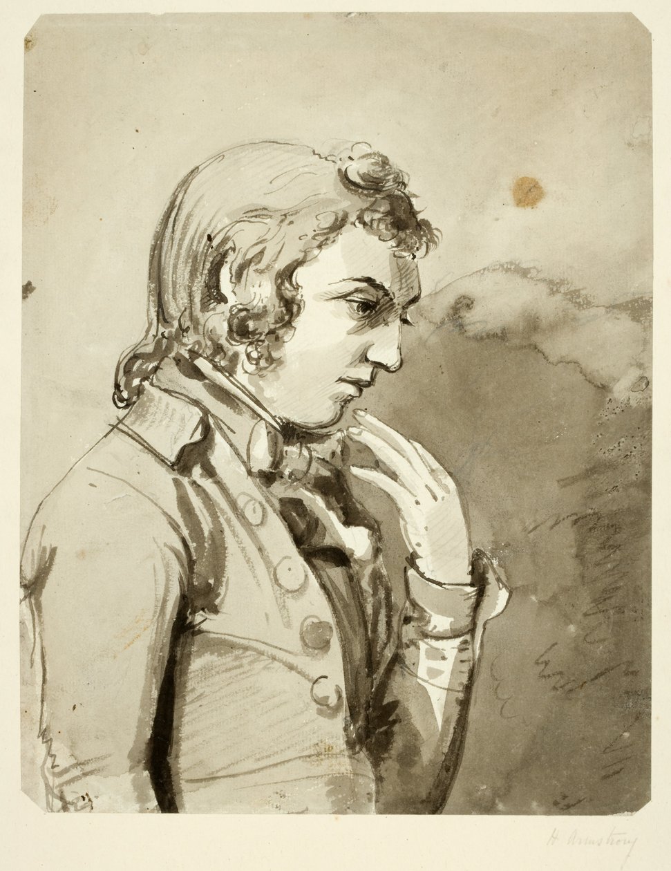 Ritratto di Henry Armstrong da Ralph II Waters