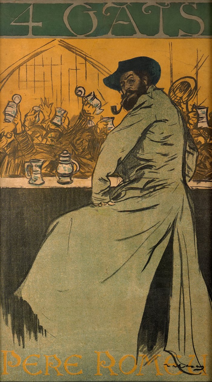 4 Gats da Ramon Casas i Carbo