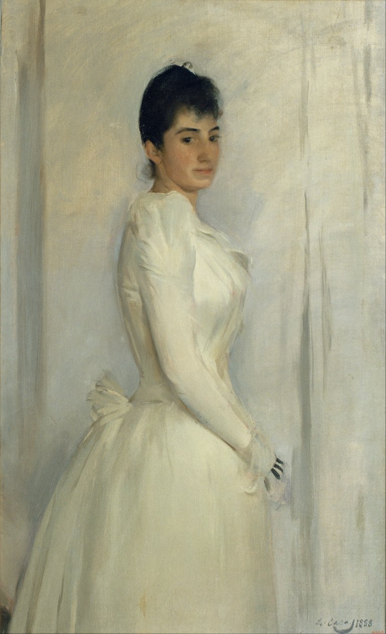 Ritratto di Montserrat Carbó da Ramon Casas i Carbo