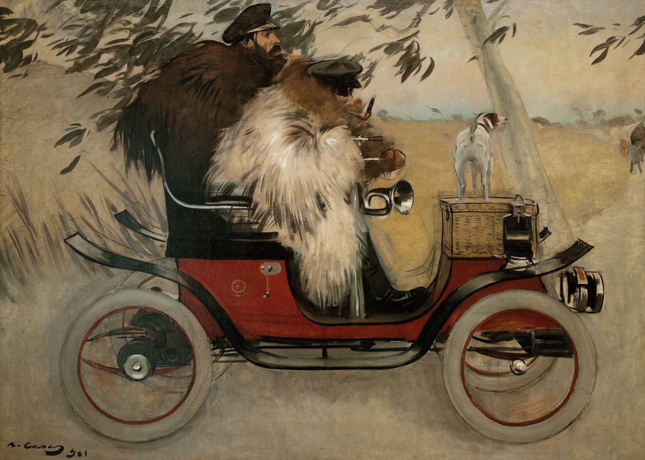 Ramon Casas e Pere Romeu in un