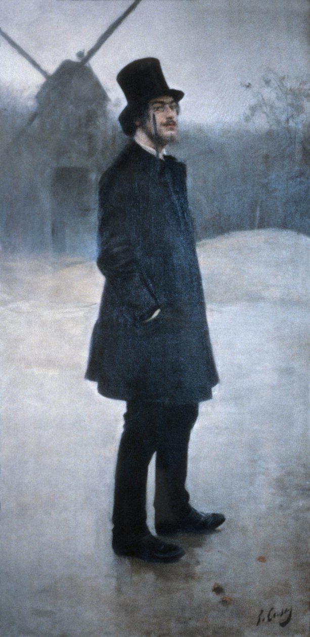 Il Bohemien, Poeta di Montmartre da Ramon Casas i Carbo