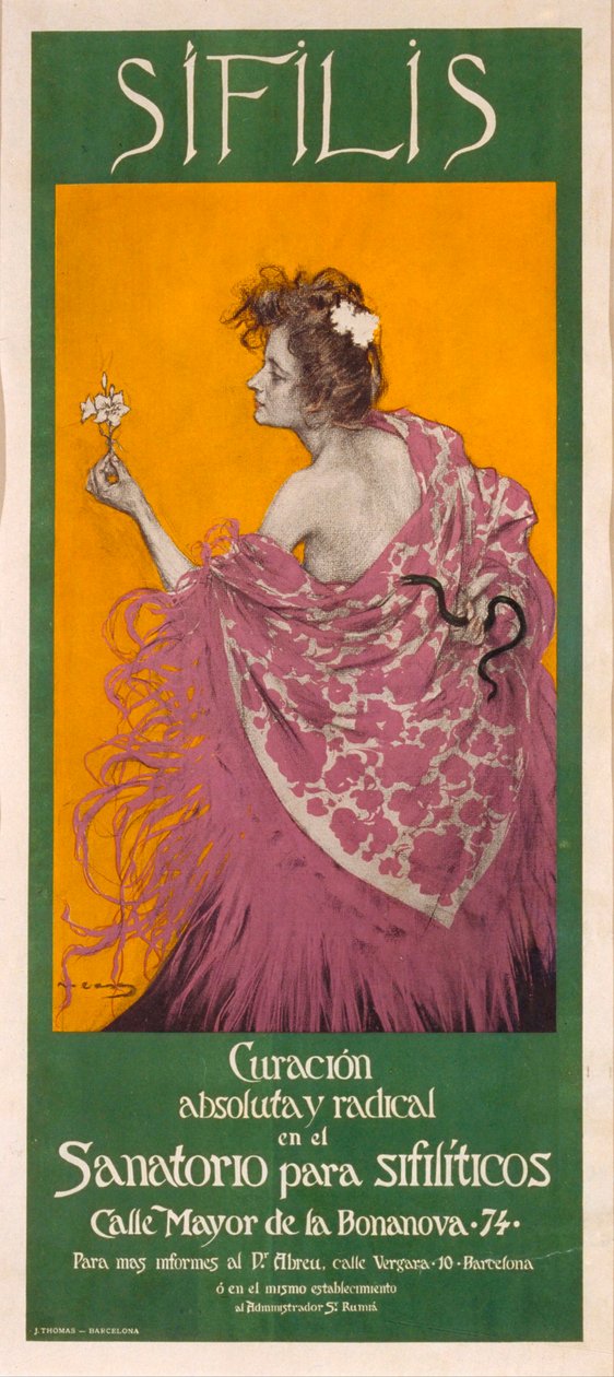 Sifilide (Poster) da Ramón Casas