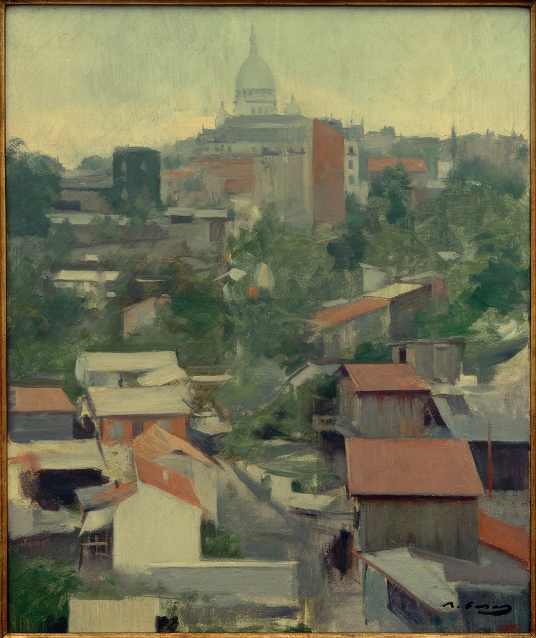 Il Sacro Cuore, Montmartre da Ramon Casas i Carbo