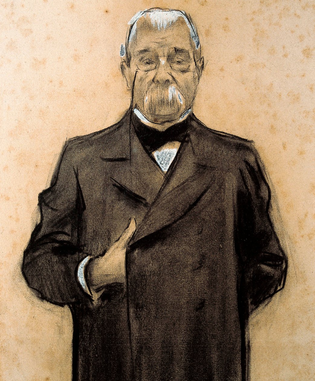 Ritratto di Manuel Duran da Ramon Casas i Carbo