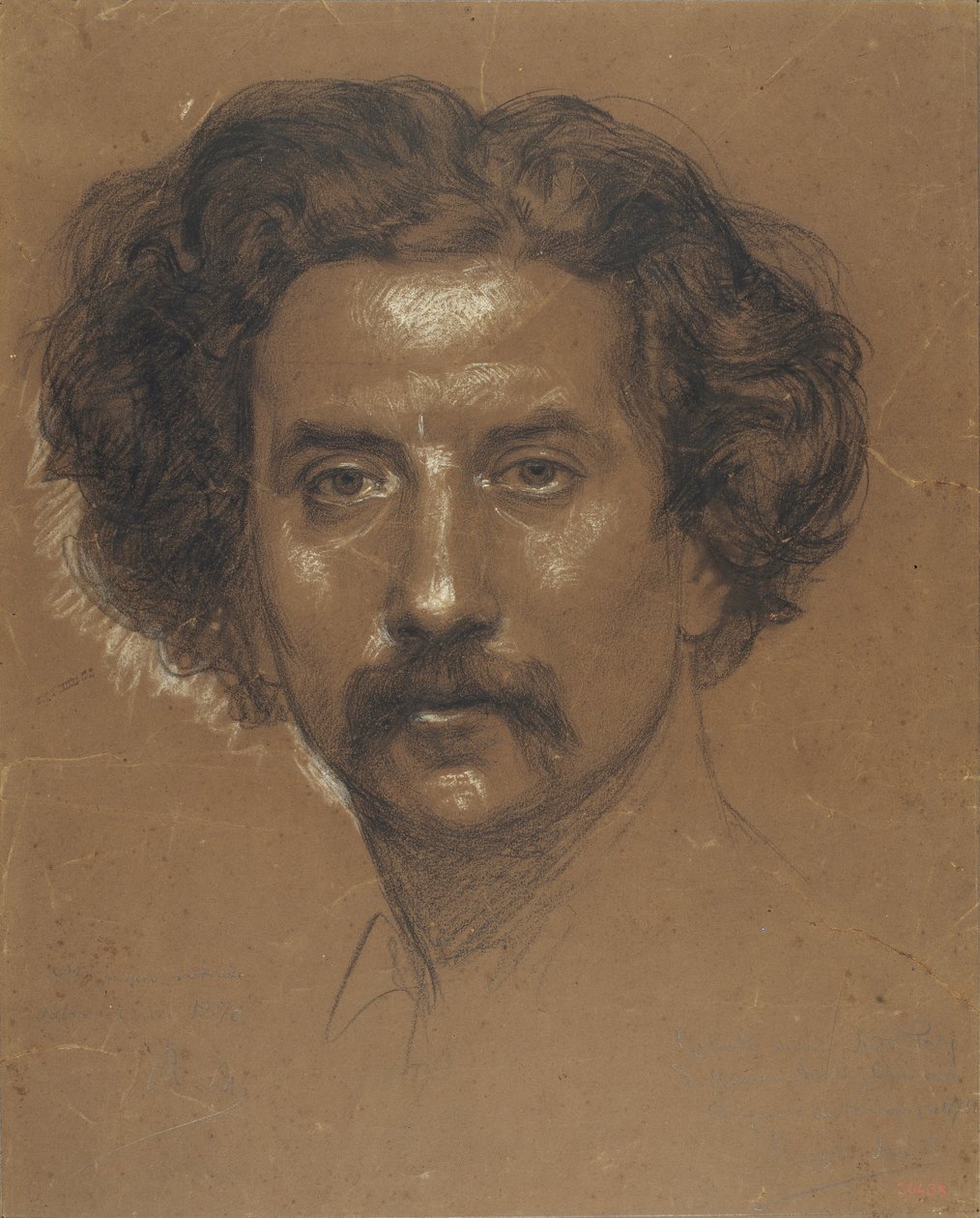 Autoritratto da Ramon Martí i Alsina