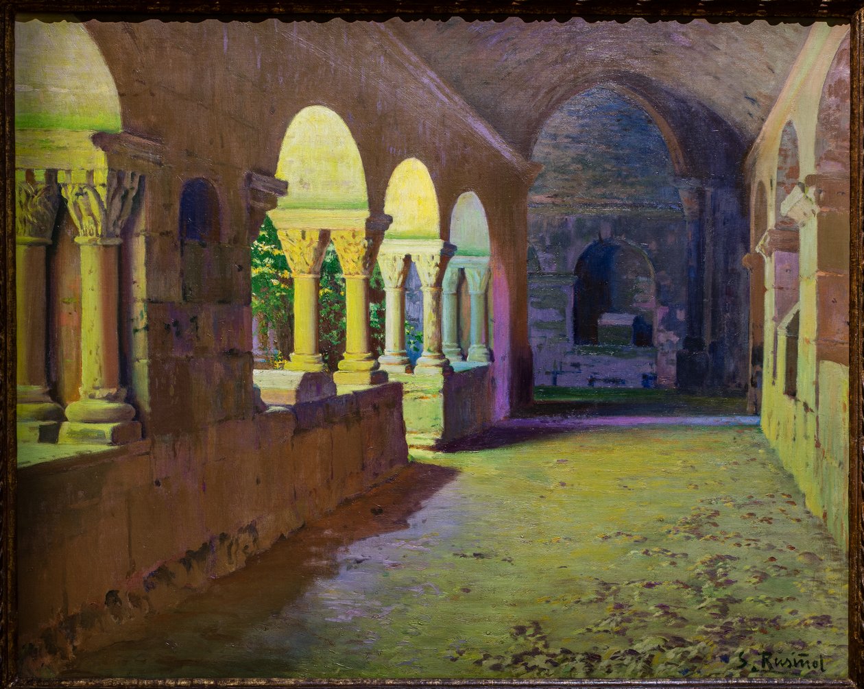 Il Chiostro di San Benet de Bages da Ramon and Rusinol Santiago (1861 1932) Casas