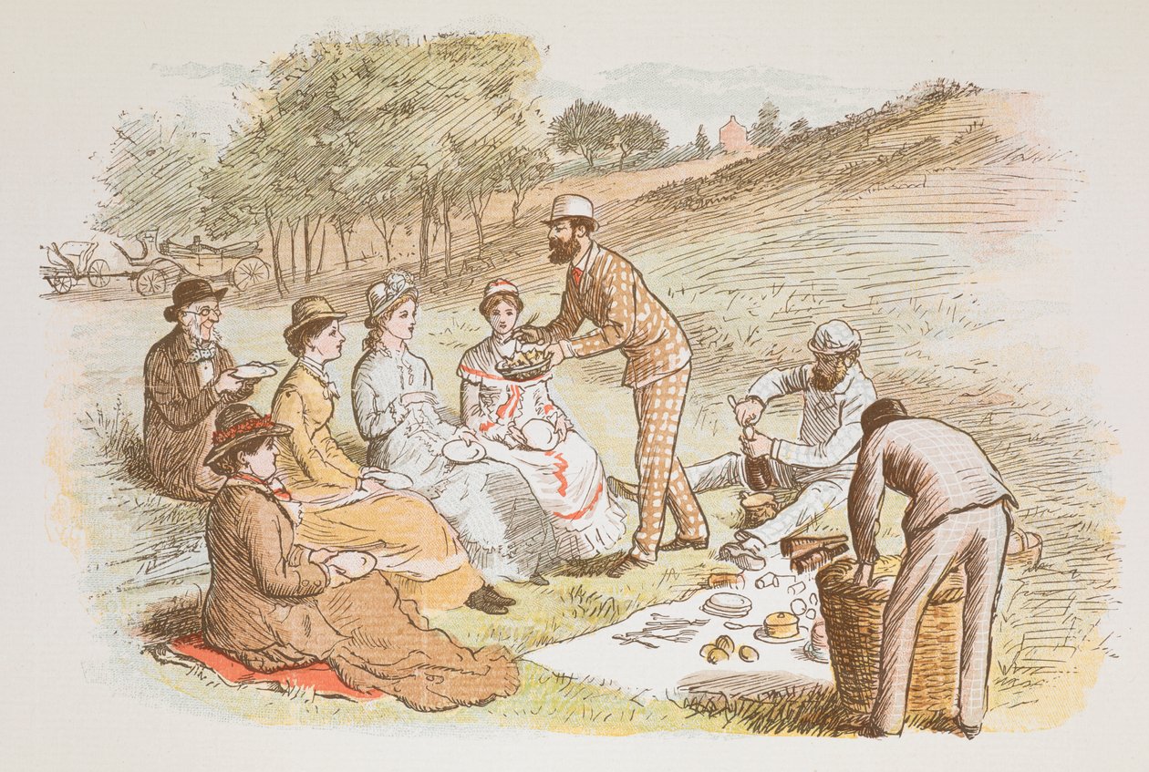 Un picnic da Randolph Caldecott