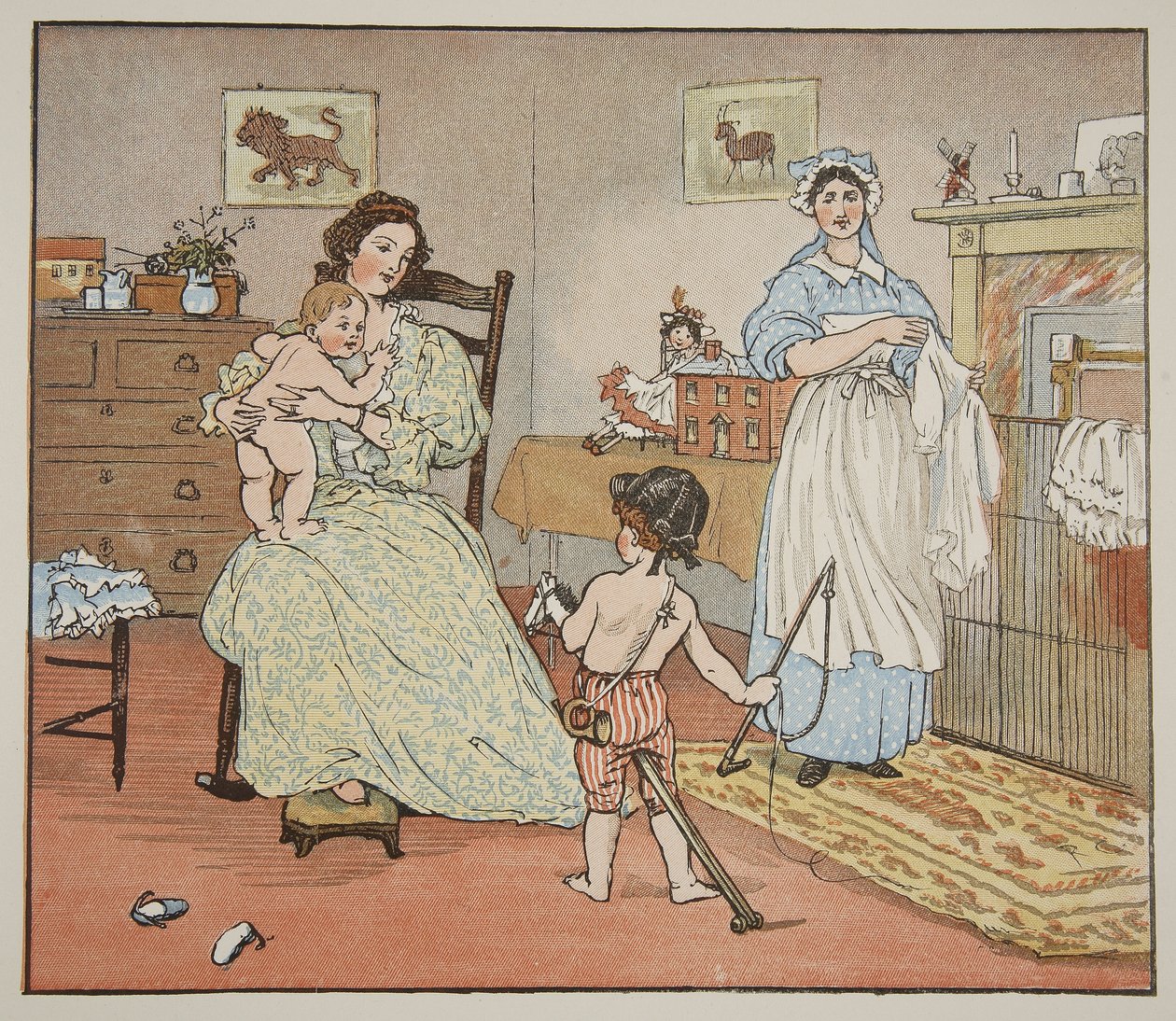 Bye, Baby Bunting, illustrazione da 