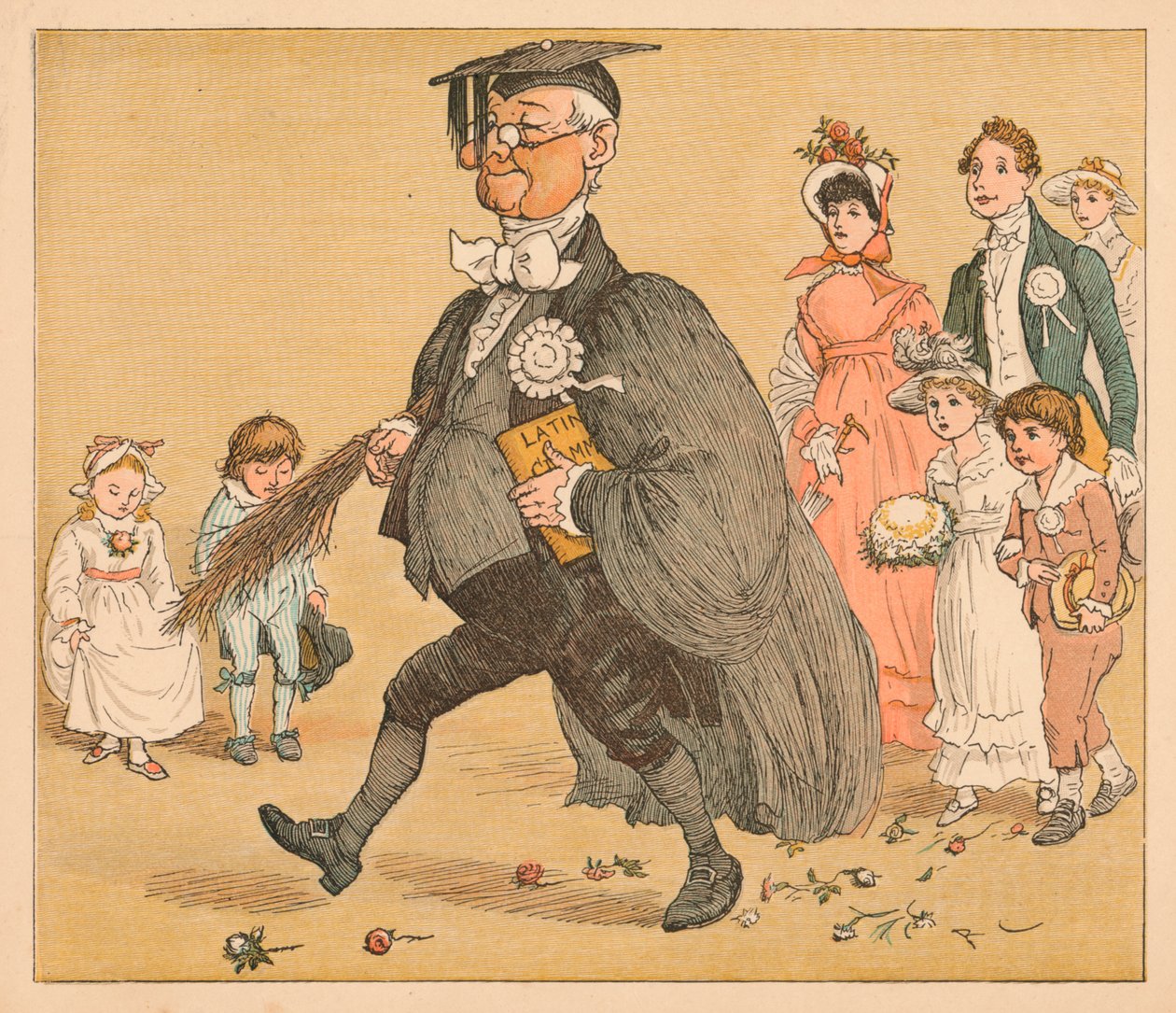 Il grande Panjandrum stesso, c1885, 1934 da Randolph Caldecott
