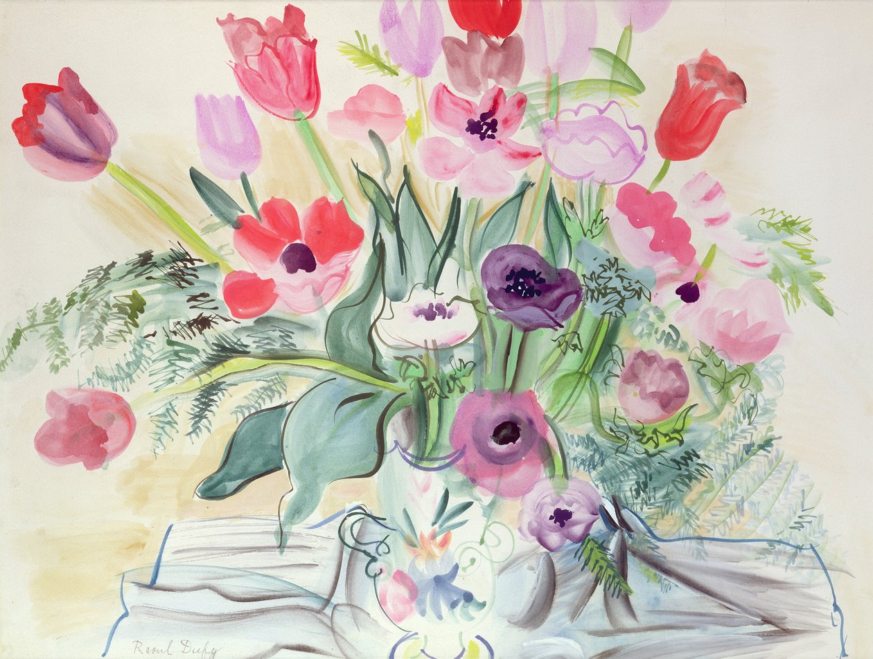 Anemoni da Raoul Dufy