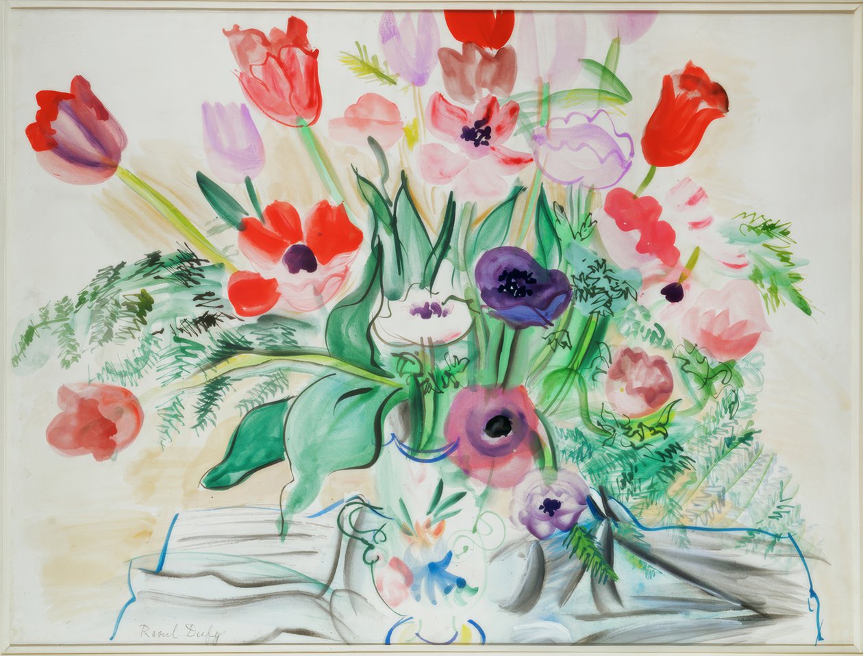 Anemoni da Raoul Dufy