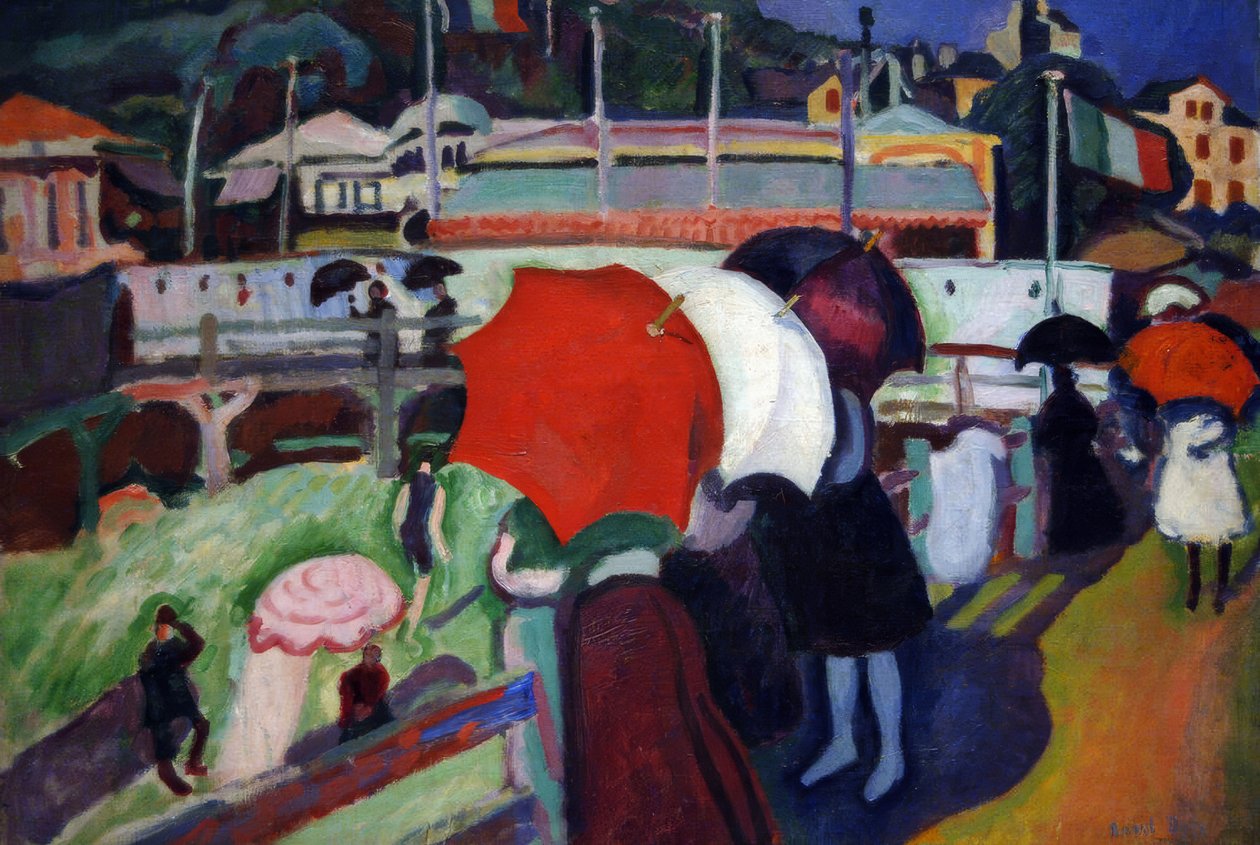 I tre ombrelli da Raoul Dufy