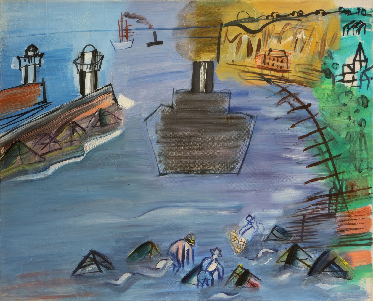 Il trasporto nero da Raoul Dufy
