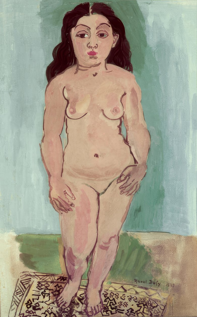 Donna nuda da Raoul Dufy