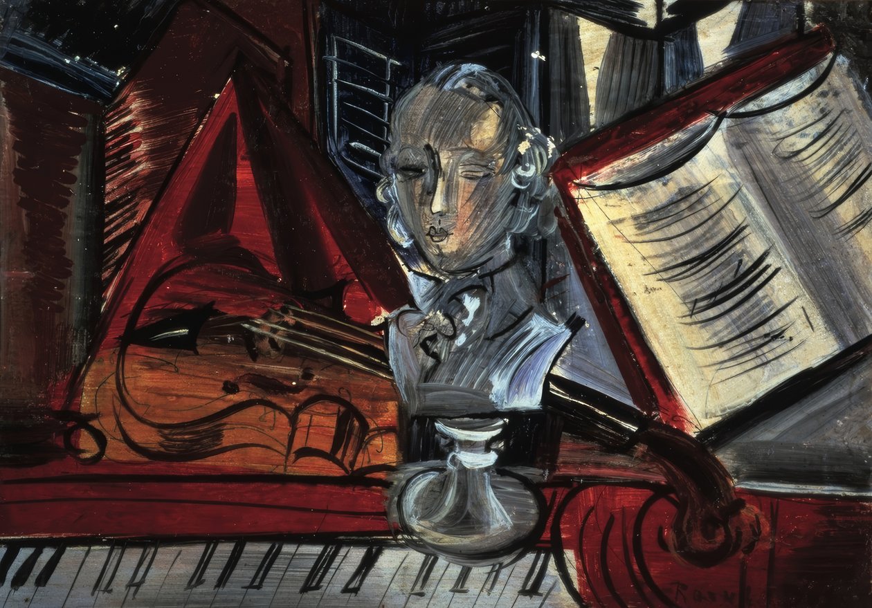 Omaggio a Wolfgang Amadeus Mozart da Raoul Dufy