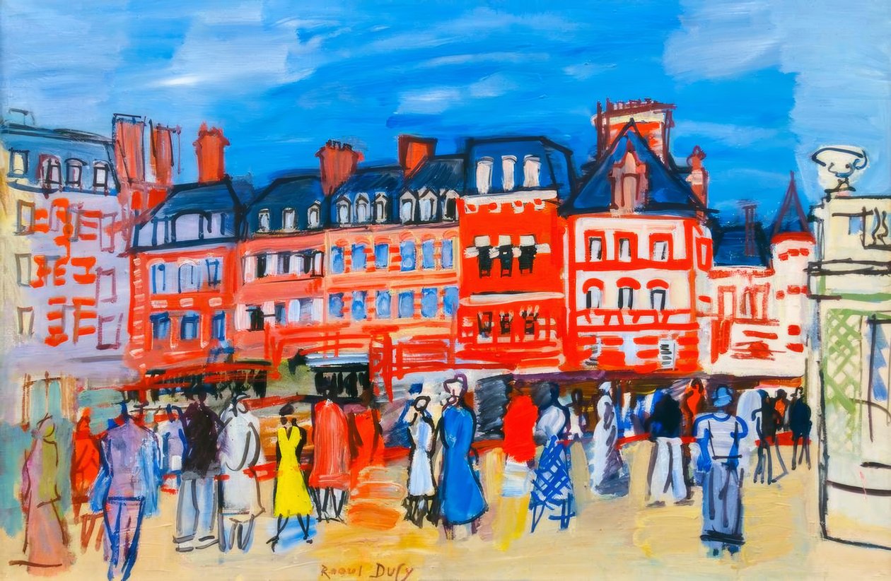 Case a Trouville da Raoul Dufy