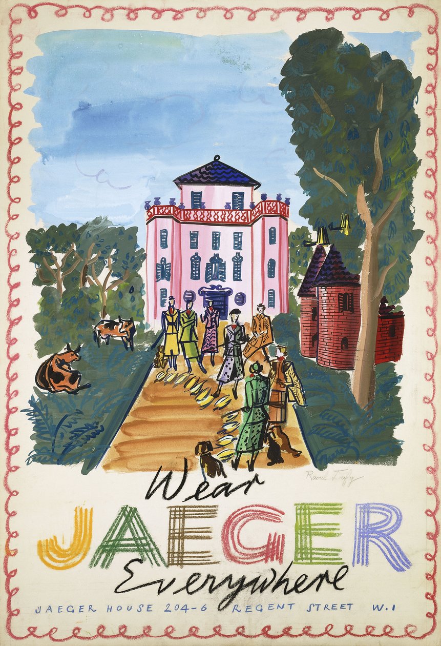 Hunting; La Chasse, c.1936 (gouache on paper) da Raoul Dufy