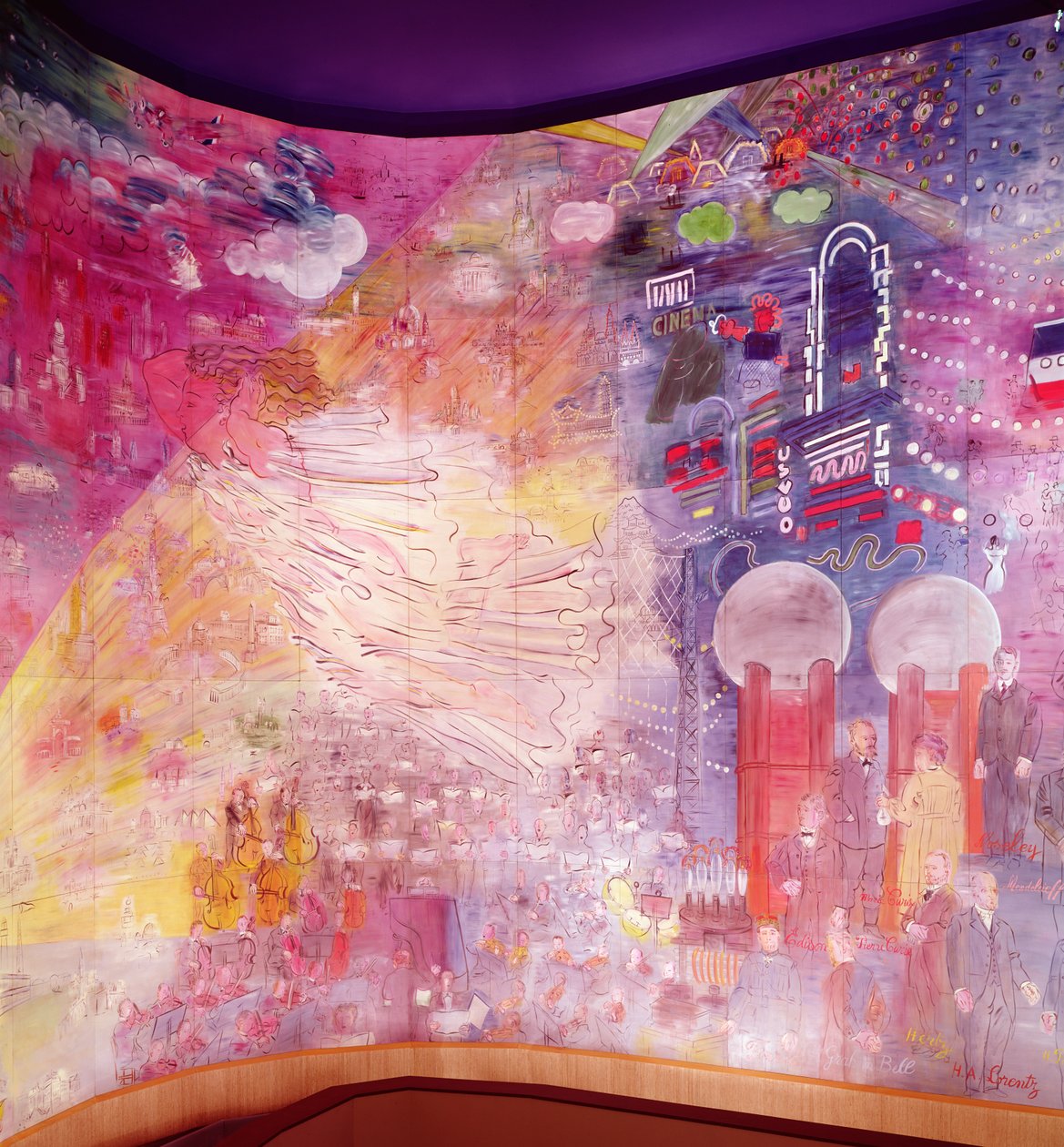 La Fee Electicite da Raoul Dufy