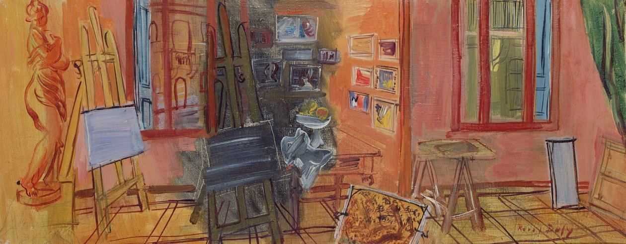 La Frileuse, Studio in Perpignan da Raoul Dufy