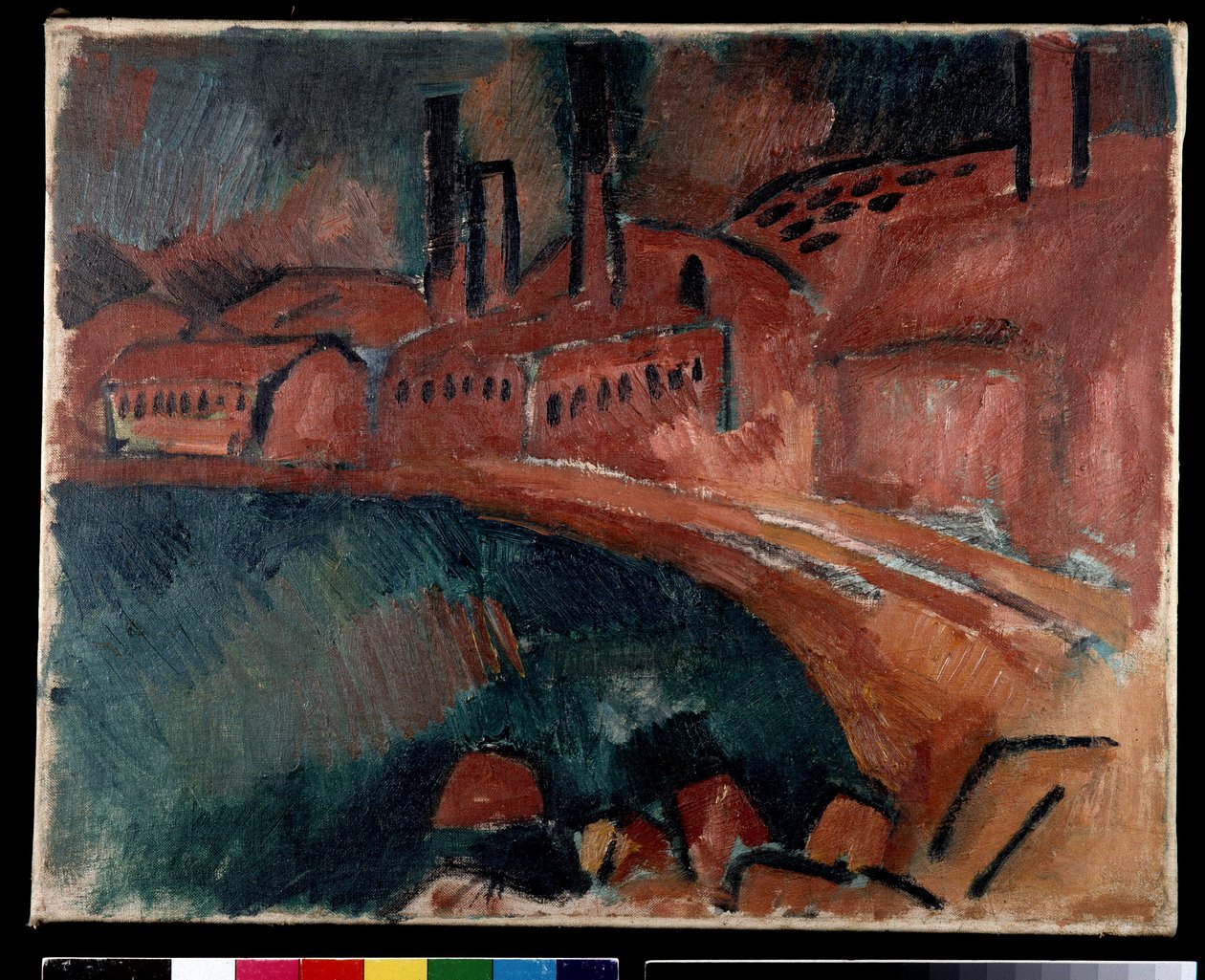 La Tuilerie saint Henri o la fabbrica Paesaggio industriale da Raoul Dufy