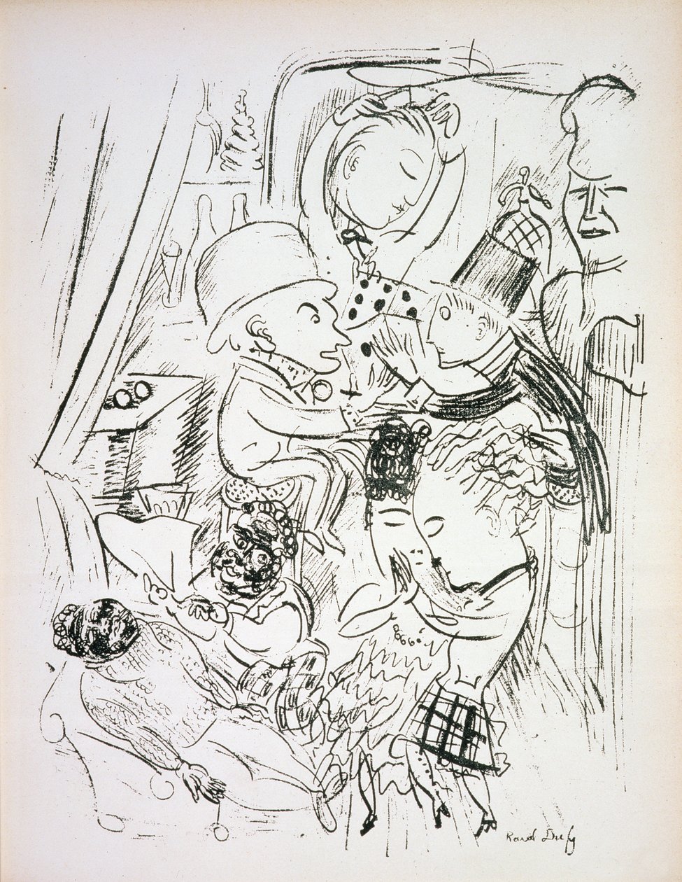 Le Boeuf sur le Toit o Il bar che non fa niente, Darius Milhaud Musica strumentale da Raoul Dufy